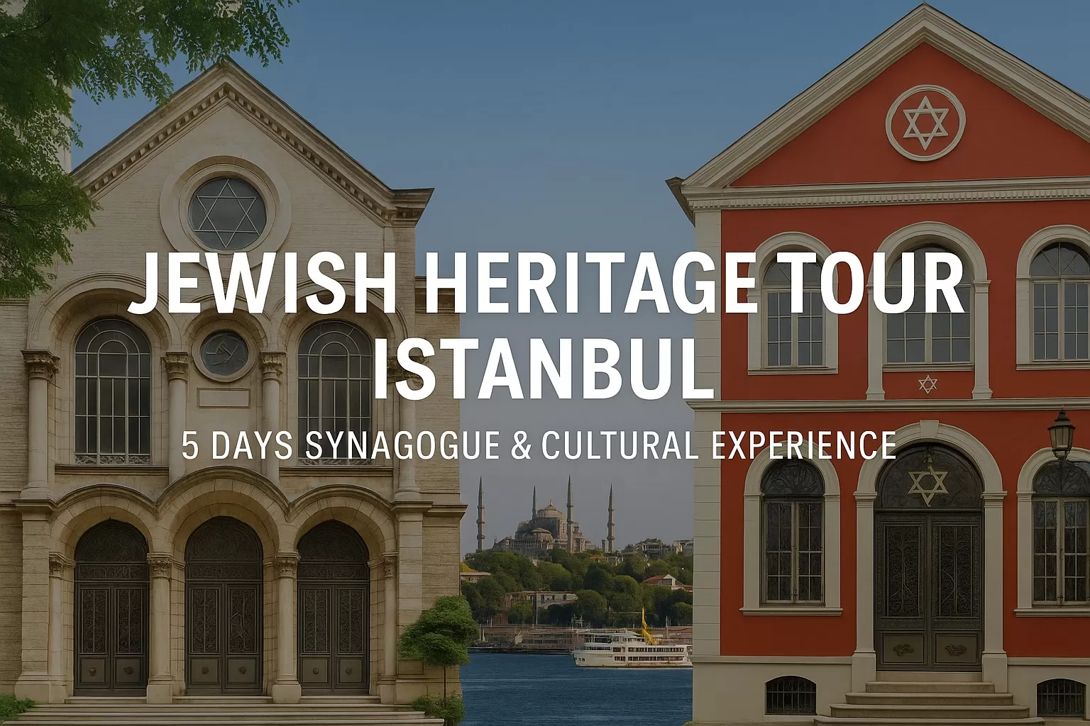 🌟 Jewish Heritage Tour Istanbul – 5 Days Synagogue & Cultural Experience